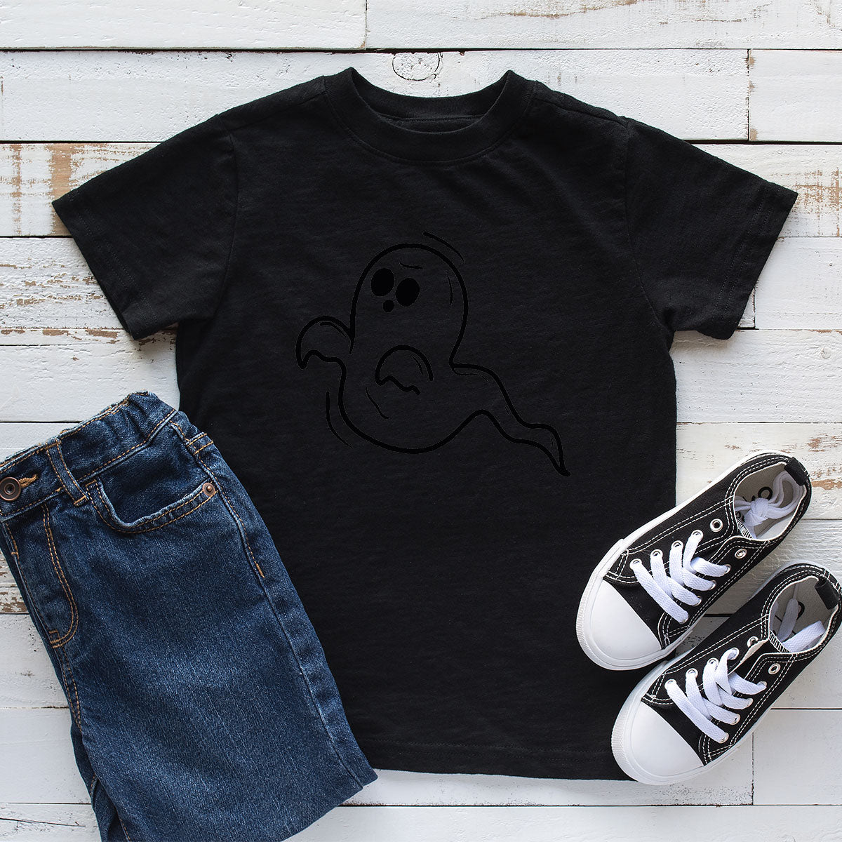 Halloween Ghost T-Shirt, Best Halloween Shirt Design, Halloween Boo Shirt