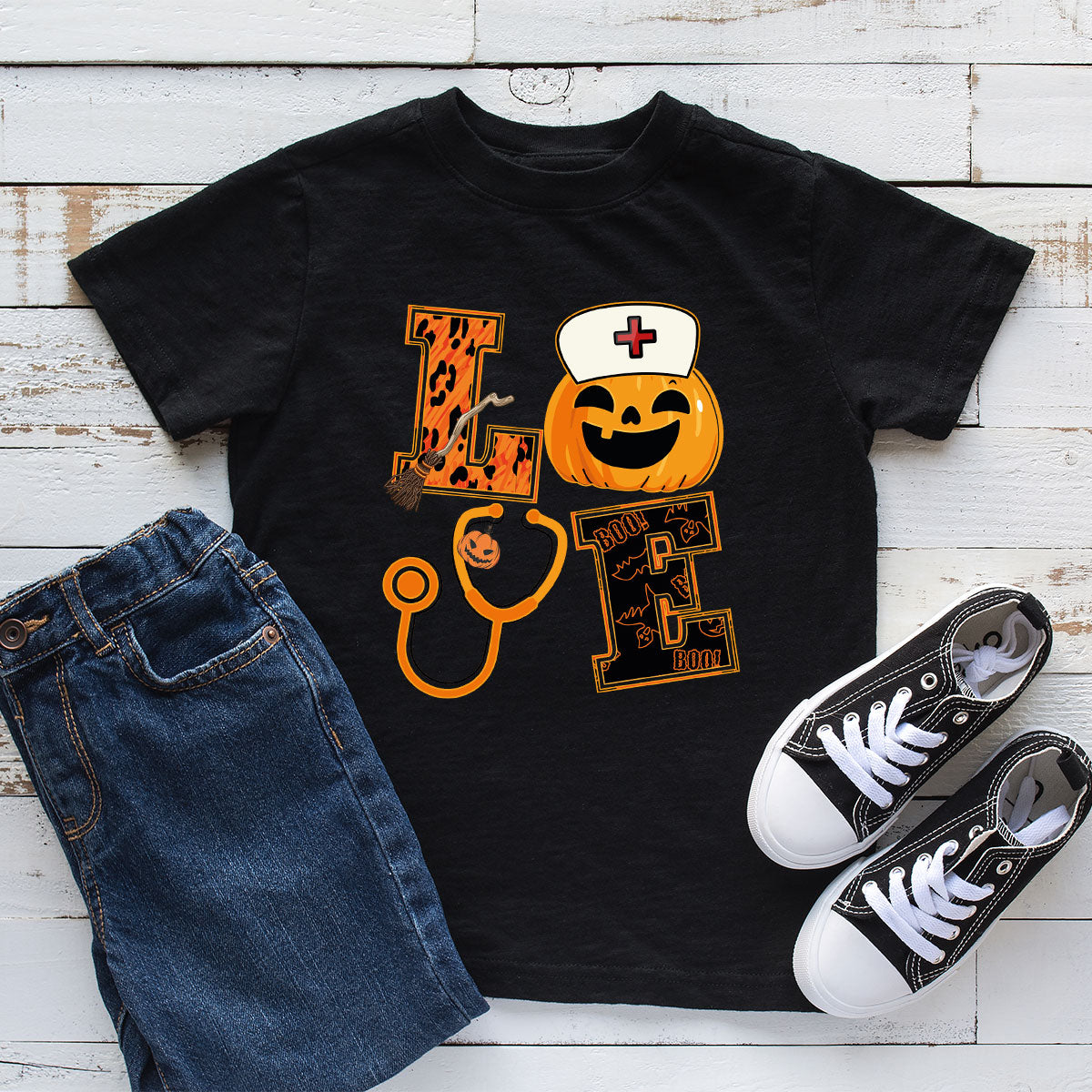 Halloween 2023 Shirt, Nurse TShirt, Pumpkin T Shirt, Halloween Nurse Shirt, Spooky TShirt, Kids Halloween Shirt, Halloween Gifts, Halloween Party