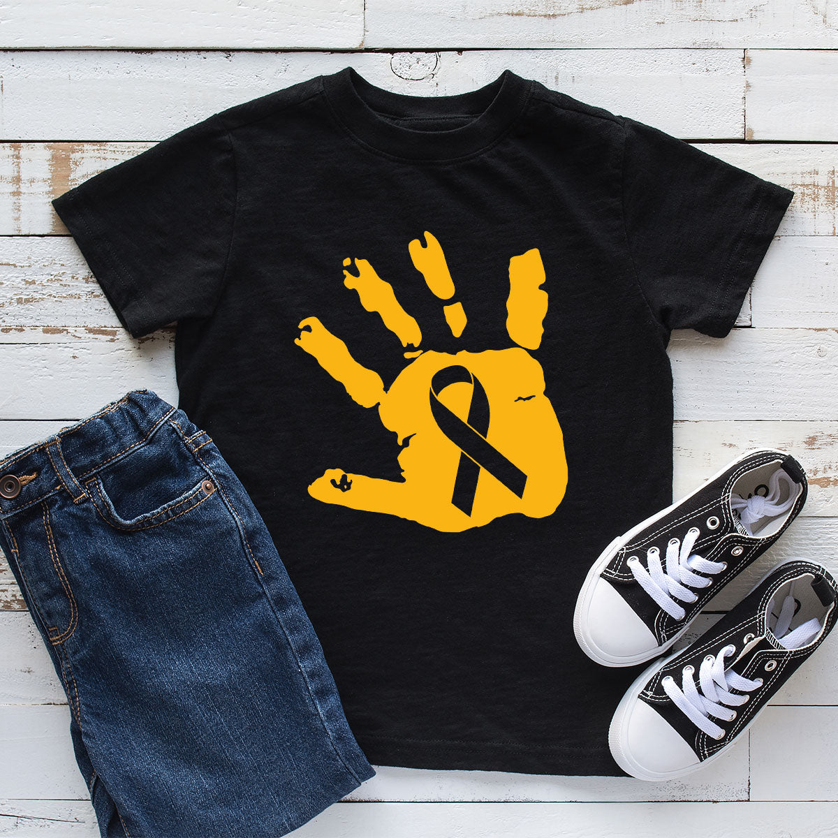 Childhood Cancer Shirt, Cancer Awareness Shirt, Mom of Cancer Warrior T-Shirt