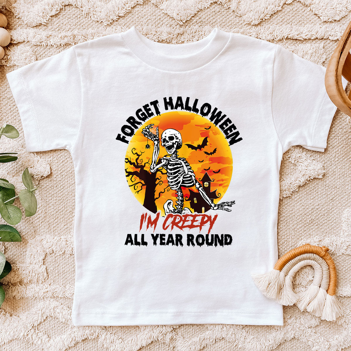Halloween Creepy T-Shirt, Creepy Halloween Design, Creepy Halloween Tee