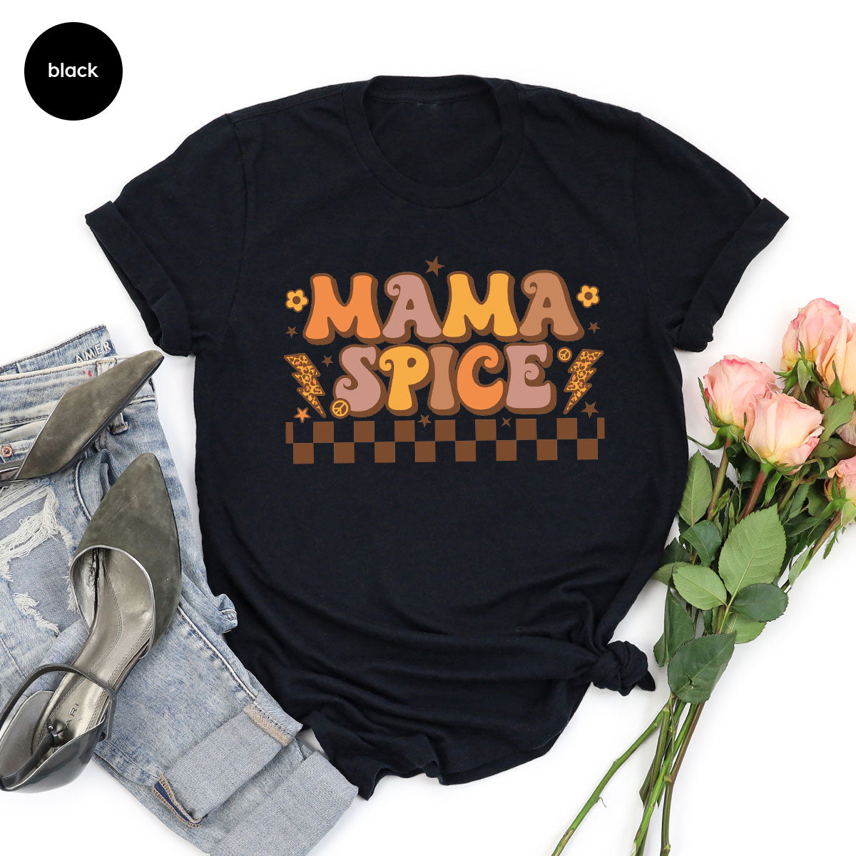 Thanksgiving Mama Shirt, Mama Spice T-Shirt, Family Matching Thanksgiving Shirt, Thanksgiving Gift Tee