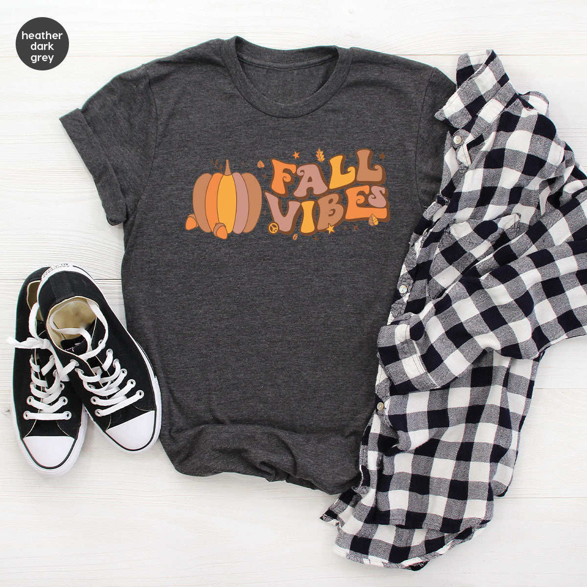 Fall Vibes Shirt, Thanksgiving 2022 Fall T-Shirt, 2022 Fall Tee