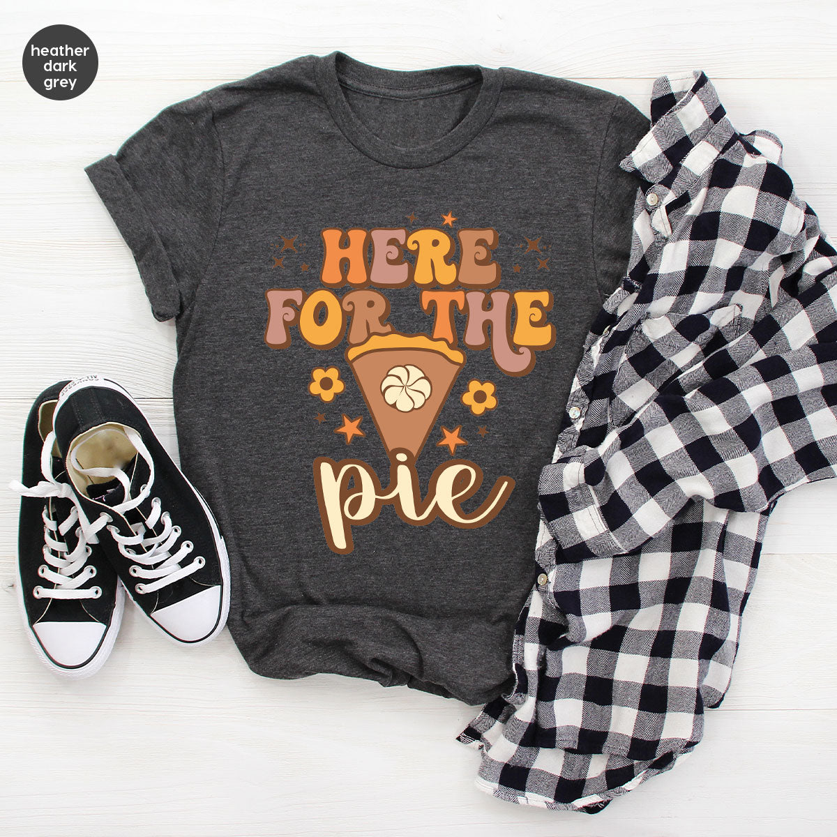 Here For The Pie Shirt, Funny Halloween Shirt, Cute Halloween Hoodie and Sweatshirt