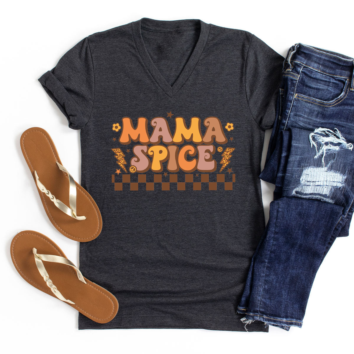 Thanksgiving Mama Shirt, Mama Spice T-Shirt, Family Matching Thanksgiving Shirt, Thanksgiving Gift Tee