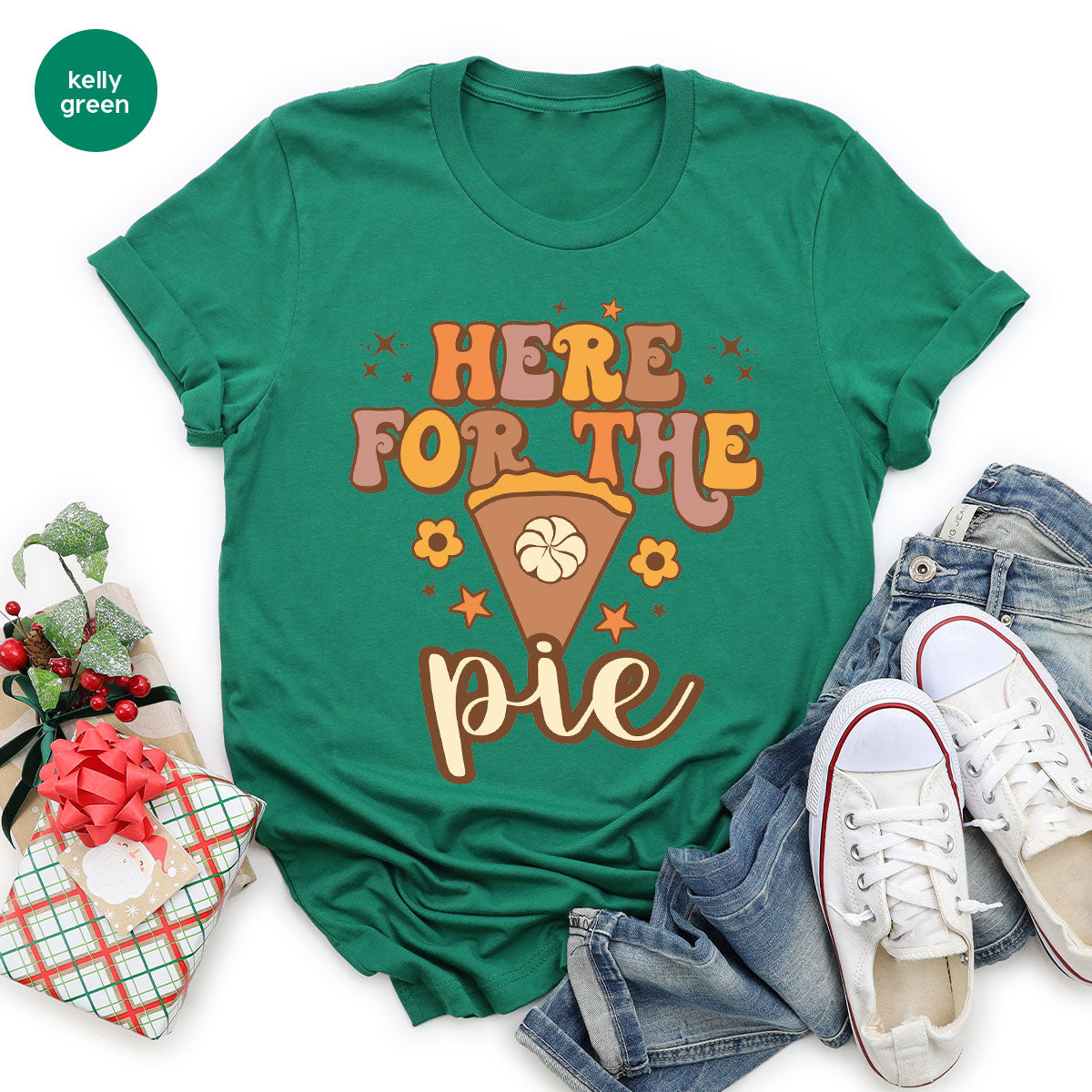 Here For The Pie Shirt, Funny Halloween Shirt, Cute Halloween Hoodie and Sweatshirt