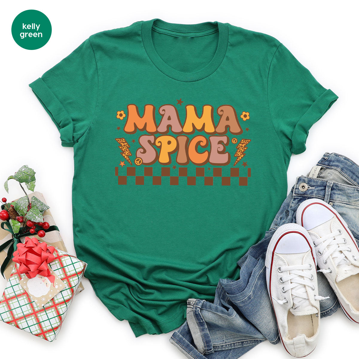 Thanksgiving Mama Shirt, Mama Spice T-Shirt, Family Matching Thanksgiving Shirt, Thanksgiving Gift Tee