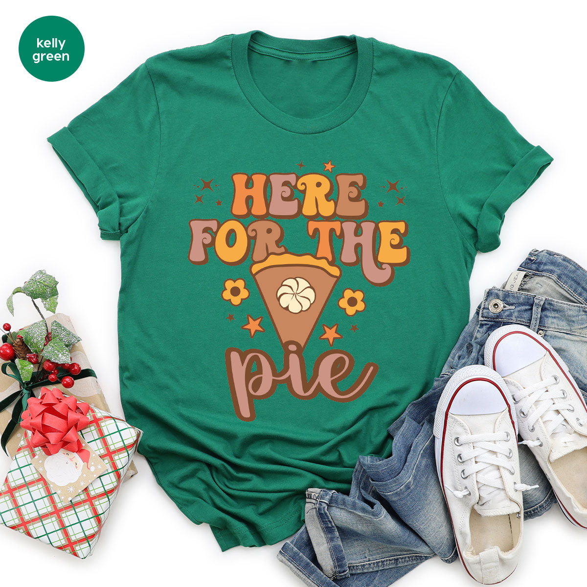 Thanksgiving Pie T-Shirt, Thanksgiving Gift For Family, Thanksgiving Desing Tee