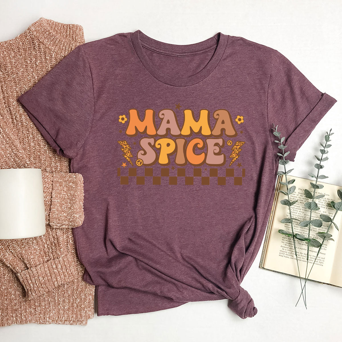 Thanksgiving Mama Shirt, Mama Spice T-Shirt, Family Matching Thanksgiving Shirt, Thanksgiving Gift Tee