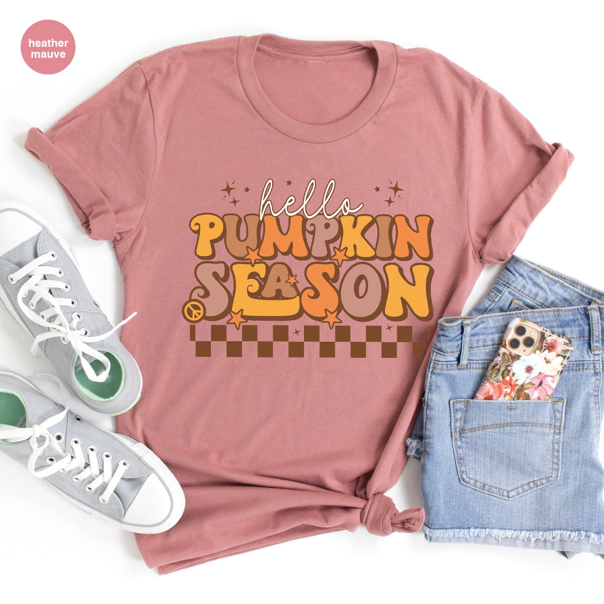 Pumpkin Season Shirt, Thanksgiving 2022 Shirt, Thanksgiving Pumpkin Design Tee