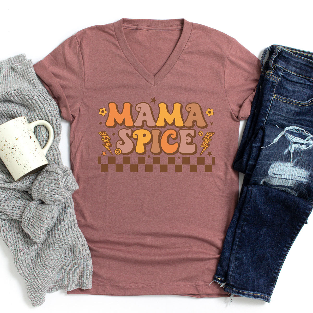 Thanksgiving Mama Shirt, Mama Spice T-Shirt, Family Matching Thanksgiving Shirt, Thanksgiving Gift Tee