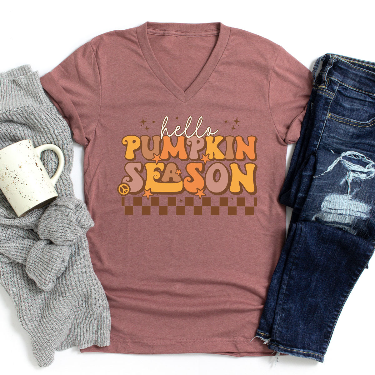 Pumpkin Season Shirt, Thanksgiving 2022 Shirt, Thanksgiving Pumpkin Design Tee