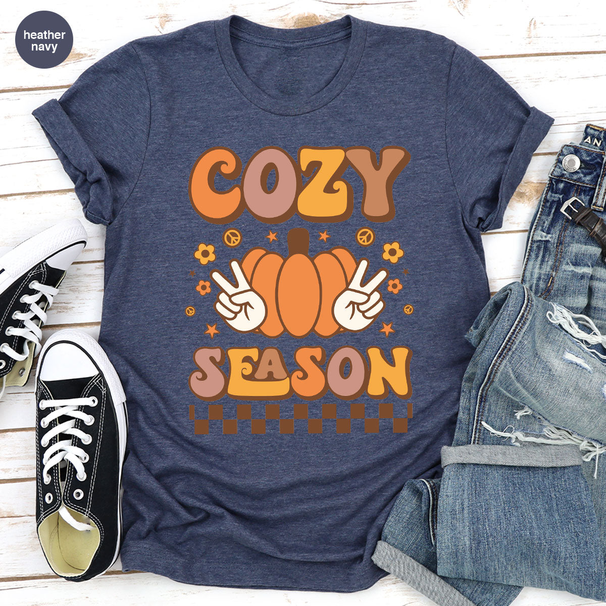 Cozy Thanksgiving Shirt, Funny Thanksgiving T-Shirt, Cozy Season Gee