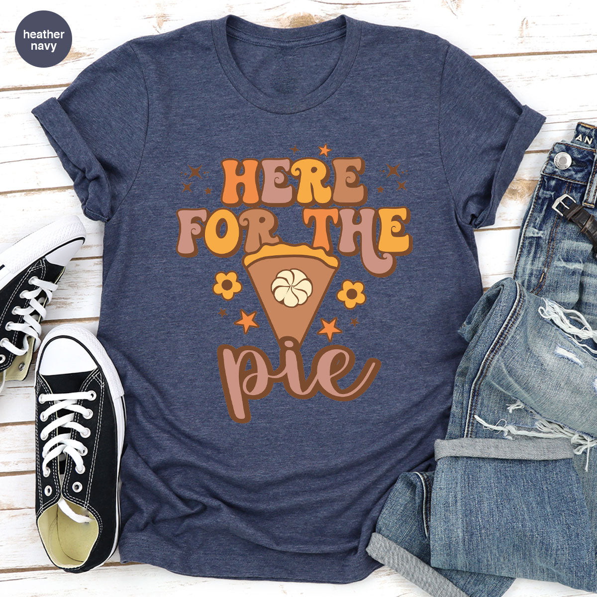 Thanksgiving Pie T-Shirt, Thanksgiving Gift For Family, Thanksgiving Desing Tee