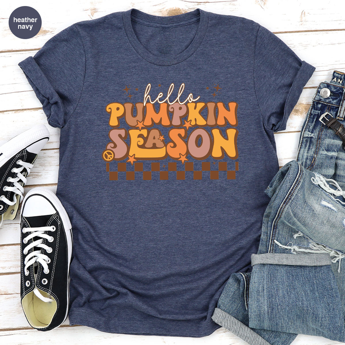 Pumpkin Season Shirt, Thanksgiving 2022 Shirt, Thanksgiving Pumpkin Design Tee