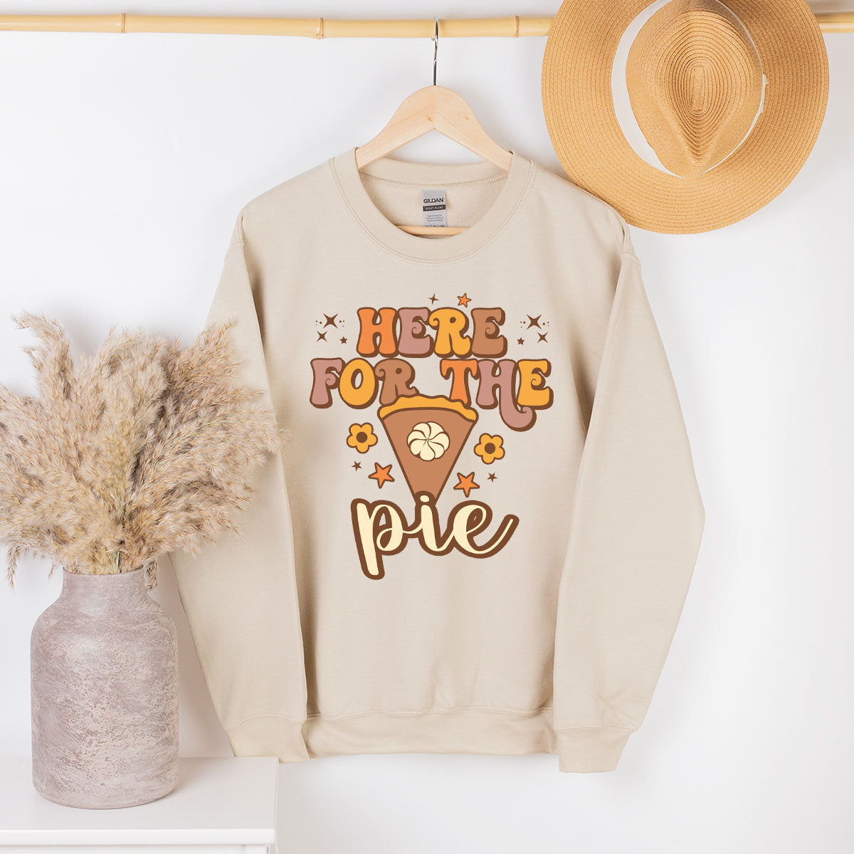 Here For The Pie Shirt, Funny Halloween Shirt, Cute Halloween Hoodie and Sweatshirt