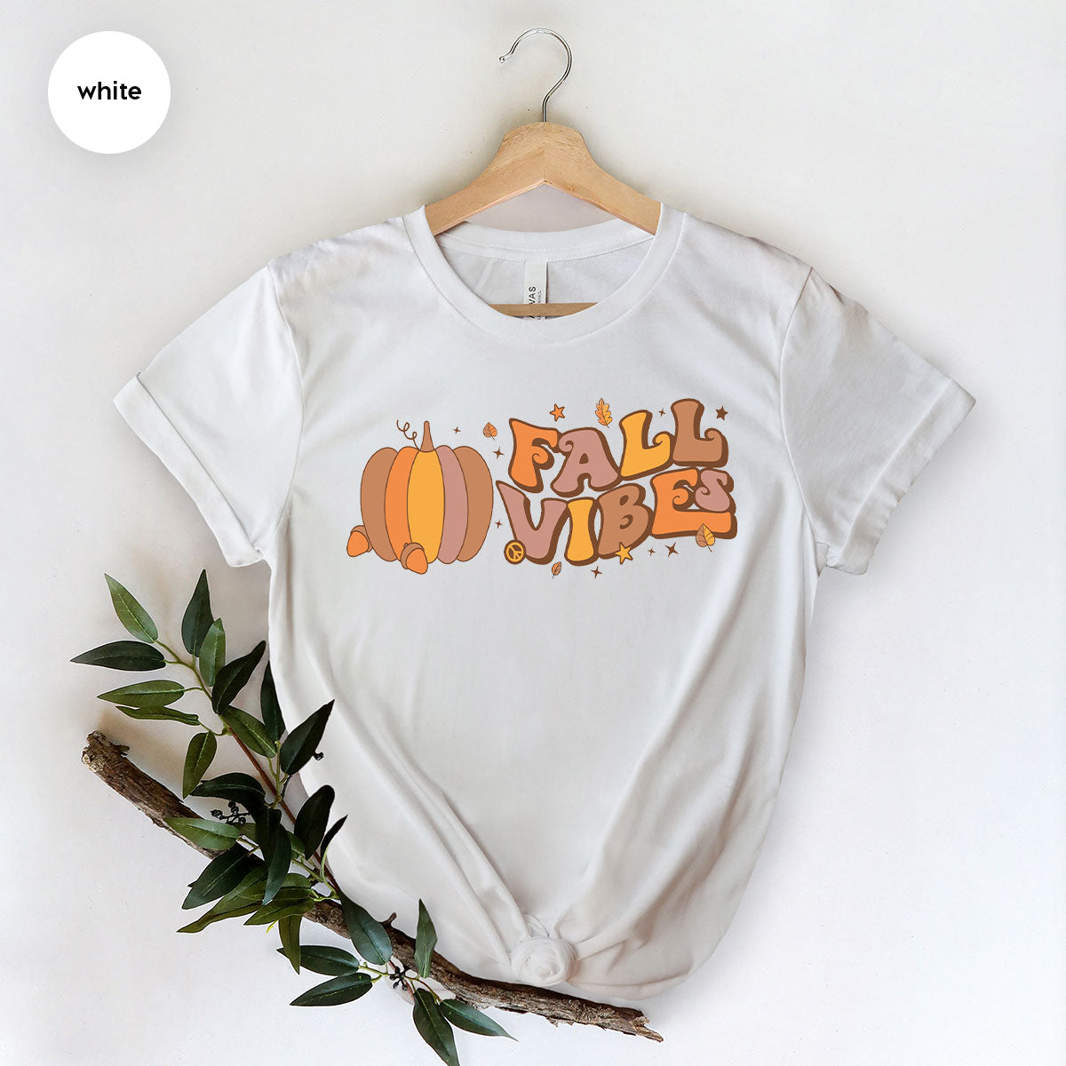 Fall Vibes Shirt, Thanksgiving 2022 Fall T-Shirt, 2022 Fall Tee