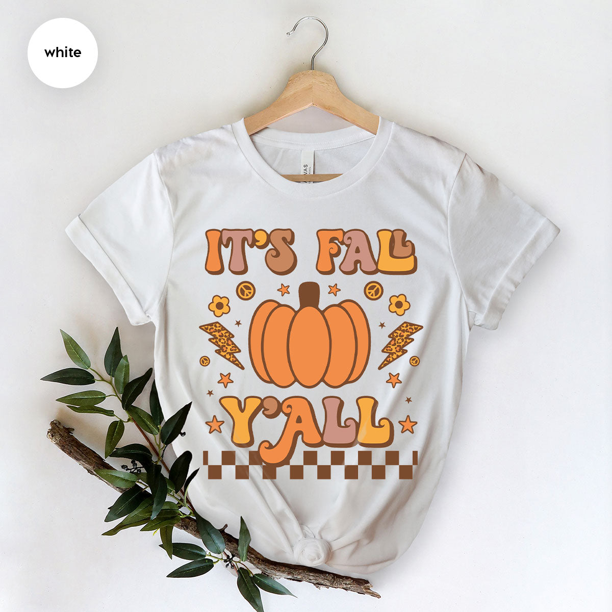 Halloween Fall Shirt, It's Y'Fall T-Shirt, Halloween Fall Hoodie, Long Sleeve and Short Sleeve Shirts