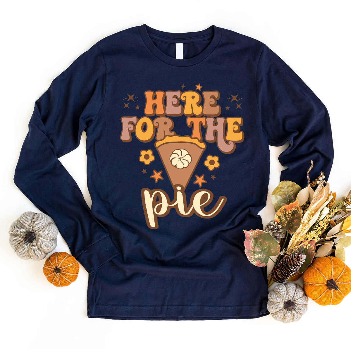 Here For The Pie Shirt, Funny Halloween Shirt, Cute Halloween Hoodie and Sweatshirt