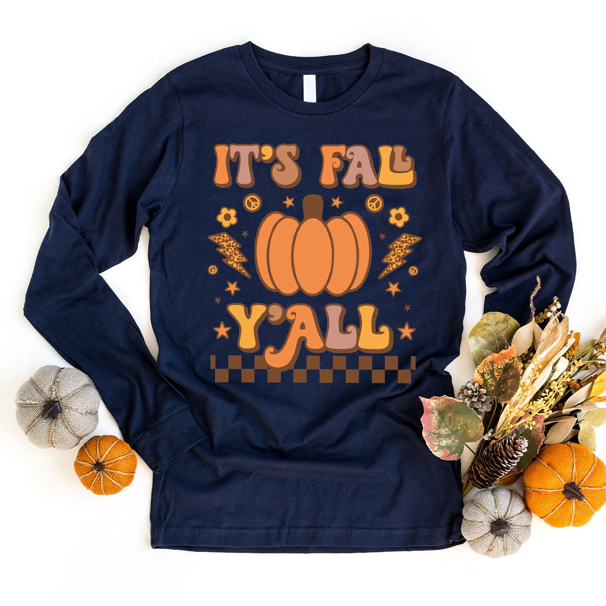 Halloween Fall Shirt, It's Y'Fall T-Shirt, Halloween Fall Hoodie, Long Sleeve and Short Sleeve Shirts