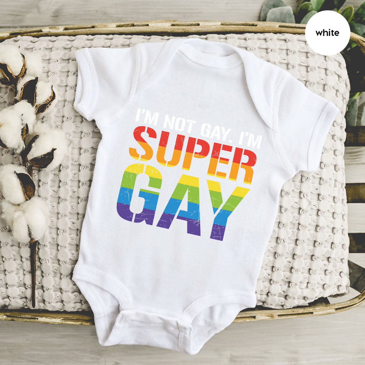 Super Gay Shirt, LGBT Power T-Shirt, Super Gay LGBT Tee