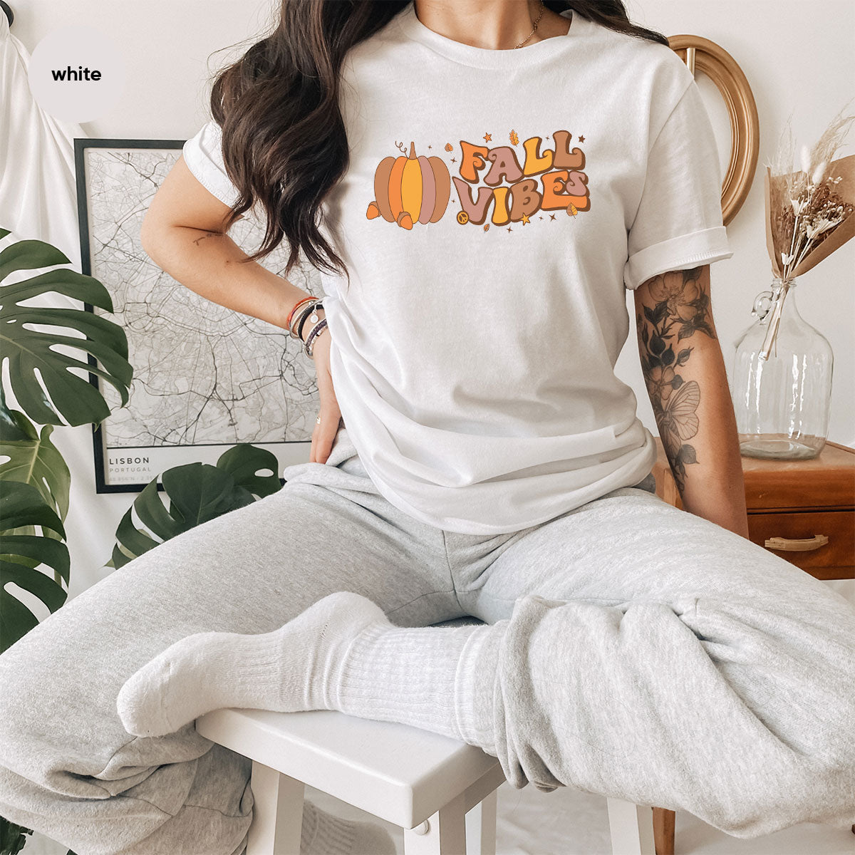 Fall Vibes Shirt, Thanksgiving 2022 Fall T-Shirt, 2022 Fall Tee