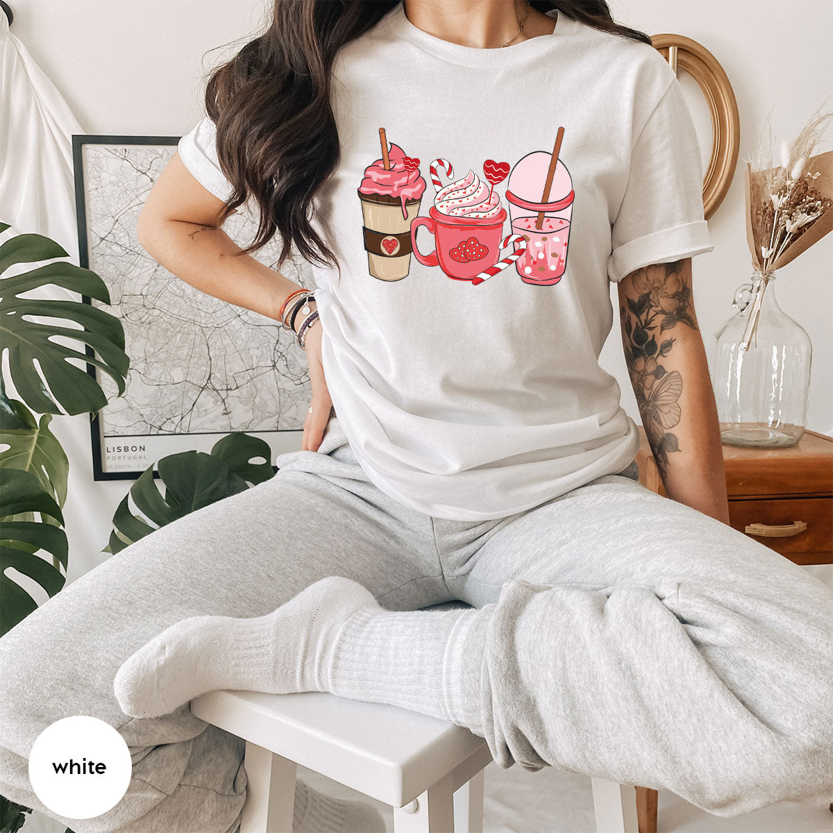 Valentine Drinking Shirt, Valentine's Day Special Gift, Sweet Love Shirt