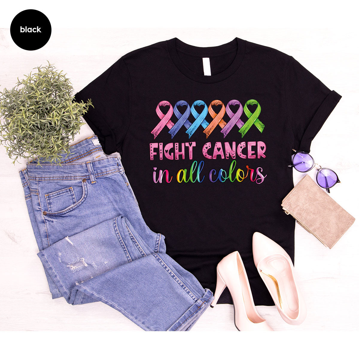 Lung Cancer Shirt, Cancer Family Shirt, Cancer Support T-Shirt