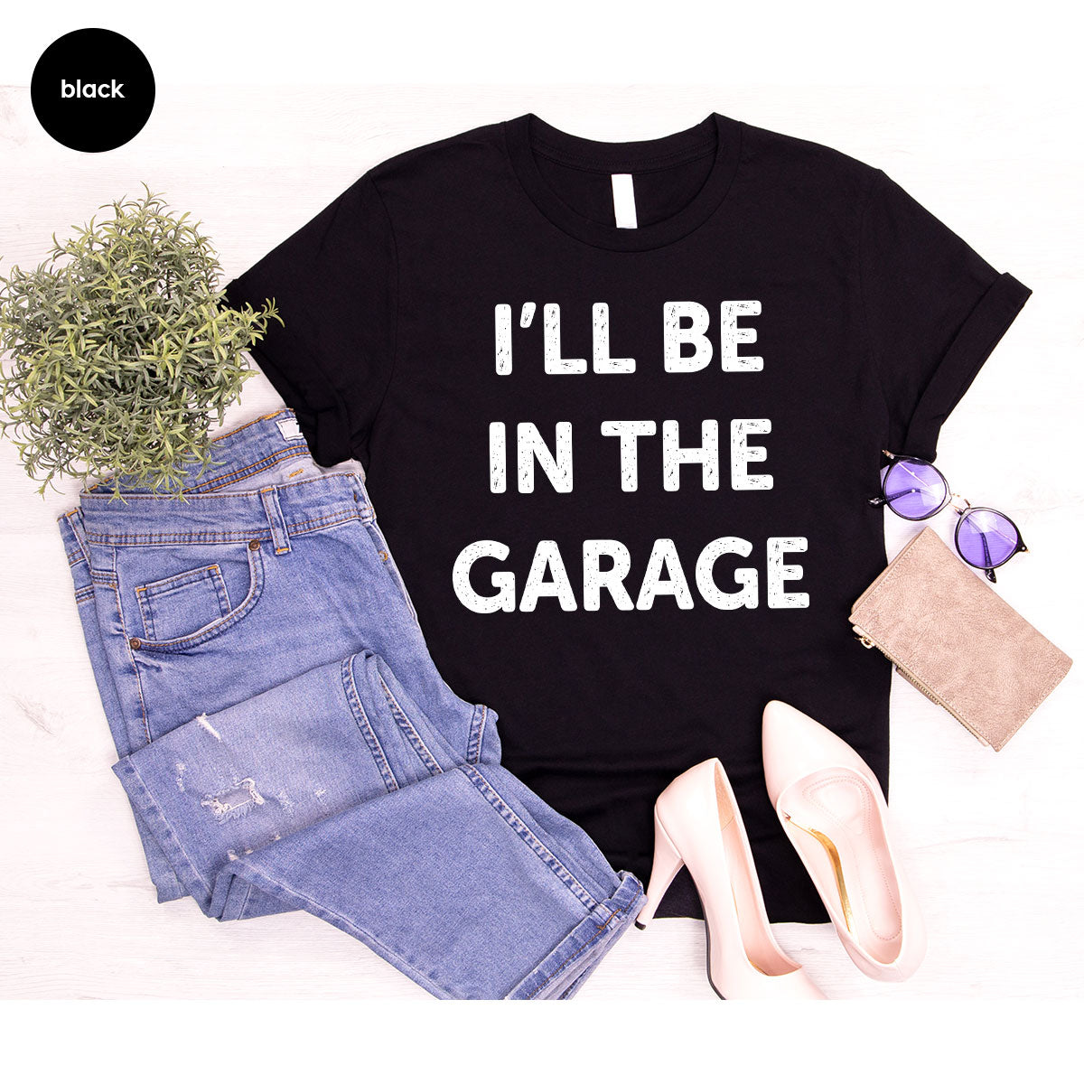 I'll Be In The Garage Shirt, Funny Garage T-Shirt, Funny Shirt For Men, Mechanic Tee