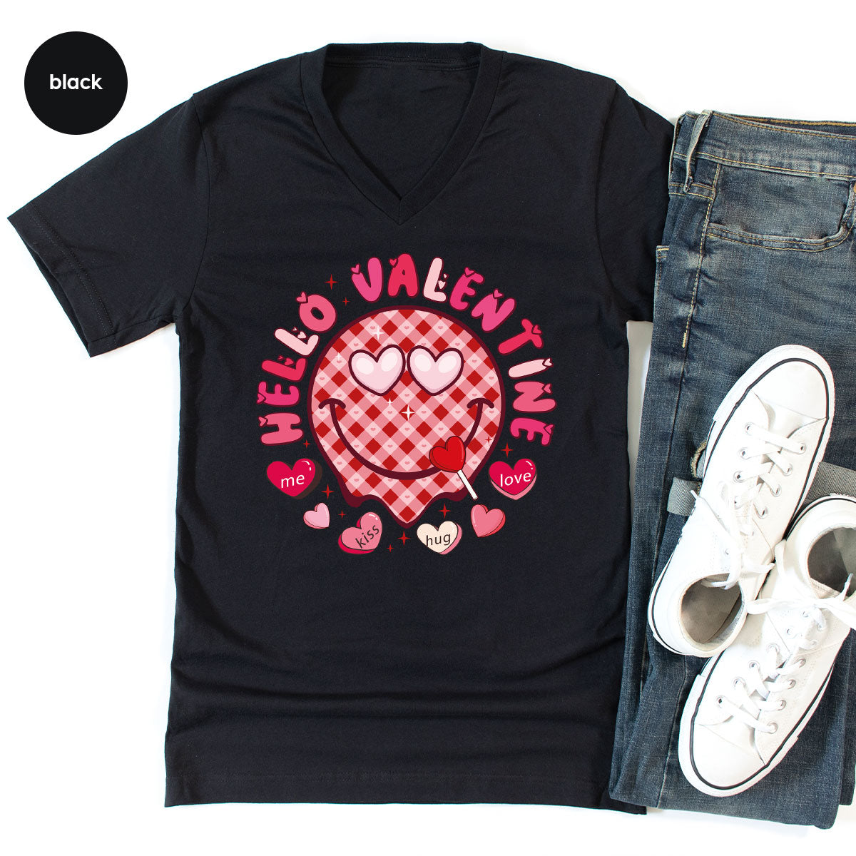 Hello Valentine Shirt, Valentine's Day Love Shirt, Gift for My Love T-Shirt