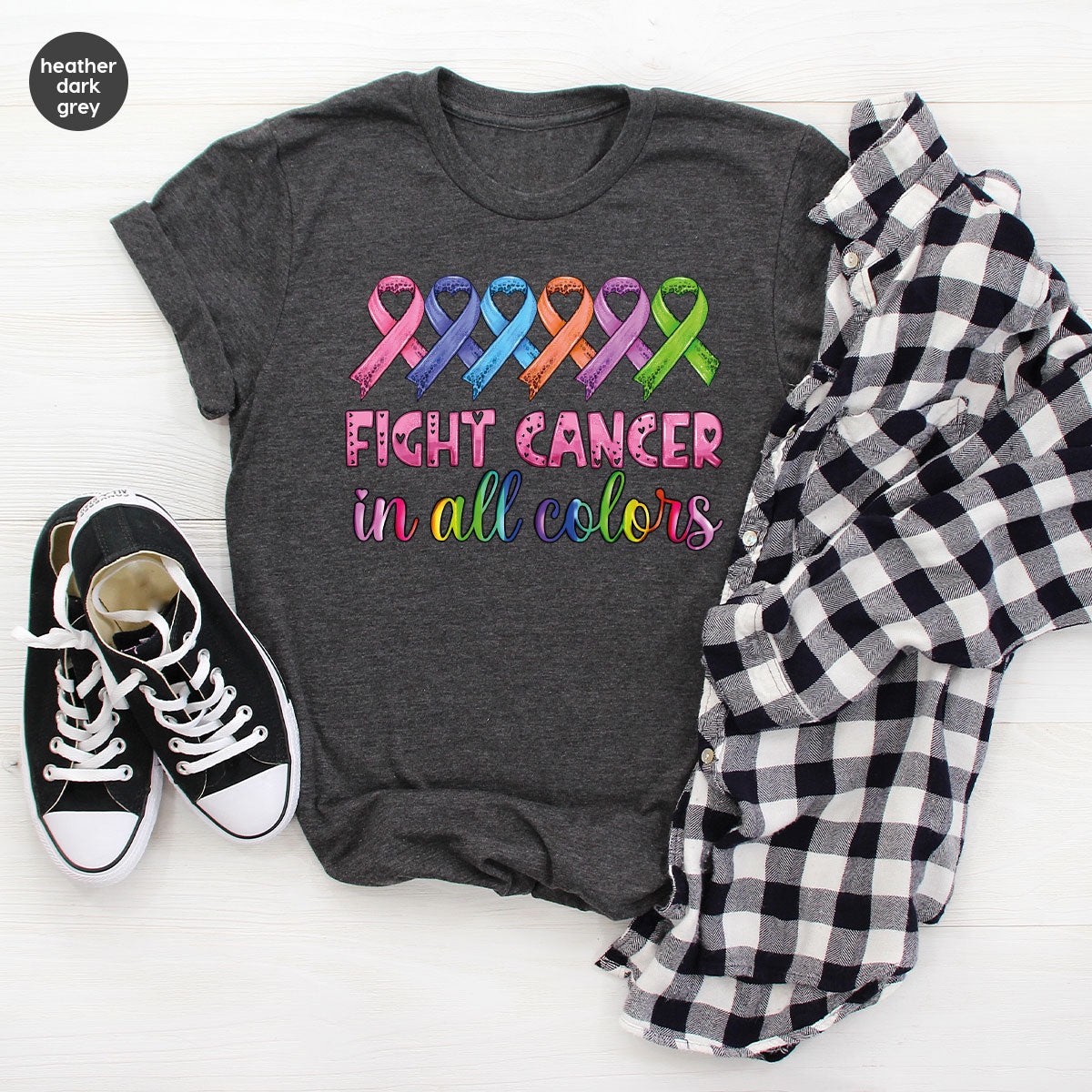 Lung Cancer Shirt, Cancer Family Shirt, Cancer Support T-Shirt