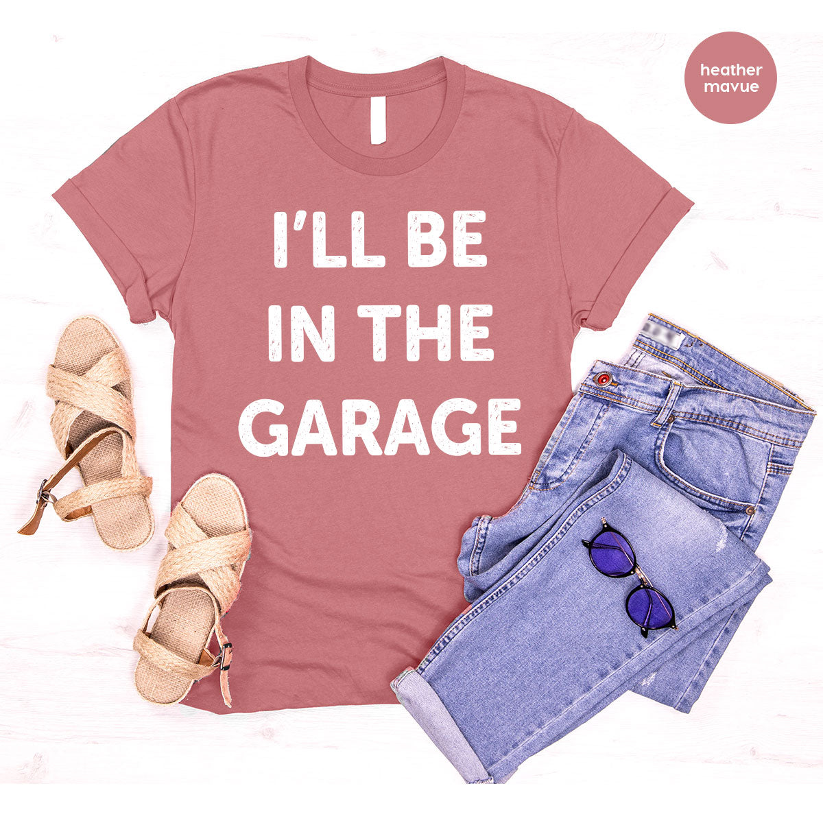 I'll Be In The Garage Shirt, Funny Garage T-Shirt, Funny Shirt For Men, Mechanic Tee