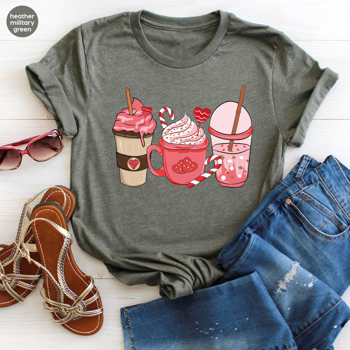 Valentine Drinking Shirt, Valentine's Day Special Gift, Sweet Love Shirt