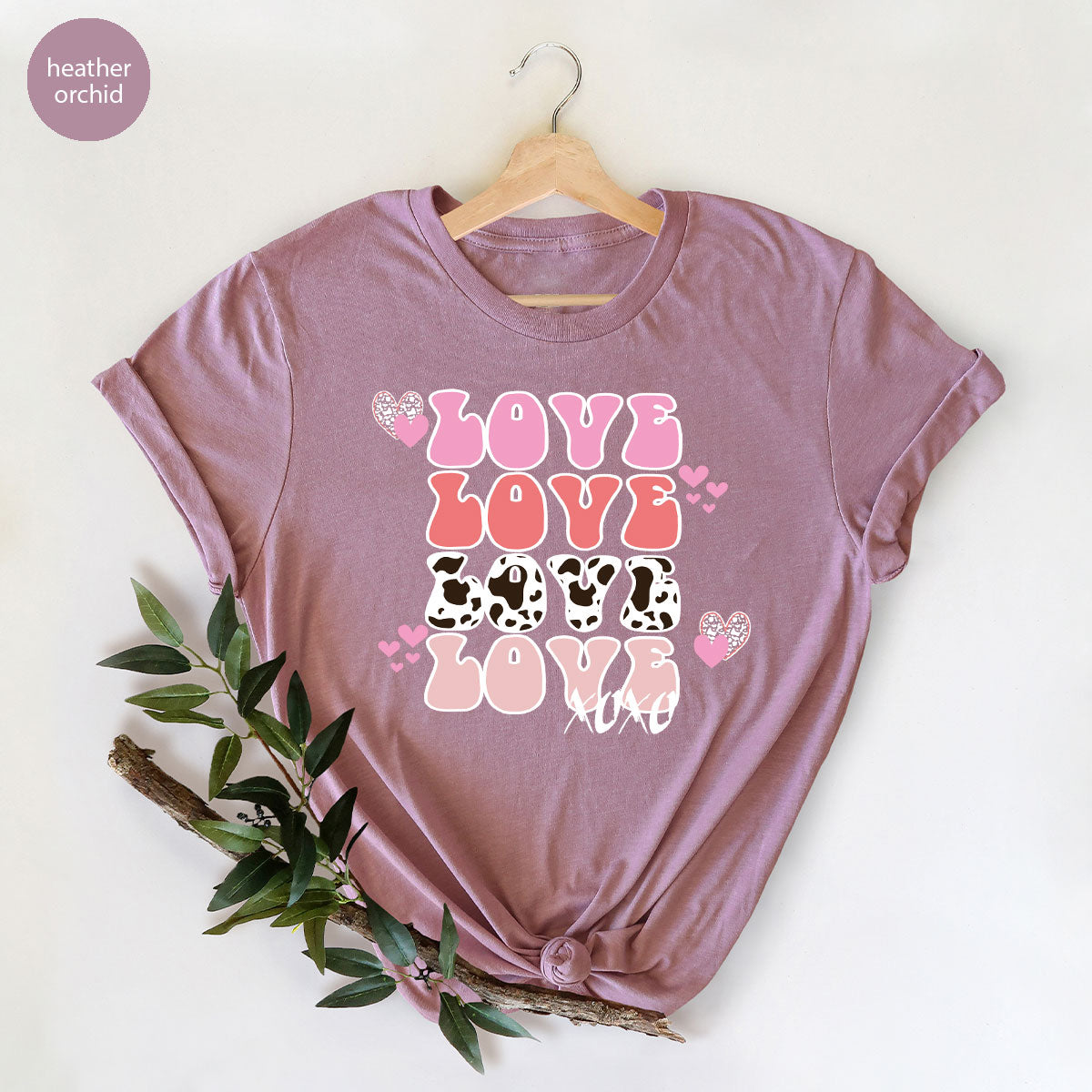 Love Shirt, Love Day T-Shirt, Valentine's Day Tee, 2023 Valentine's Day Gift