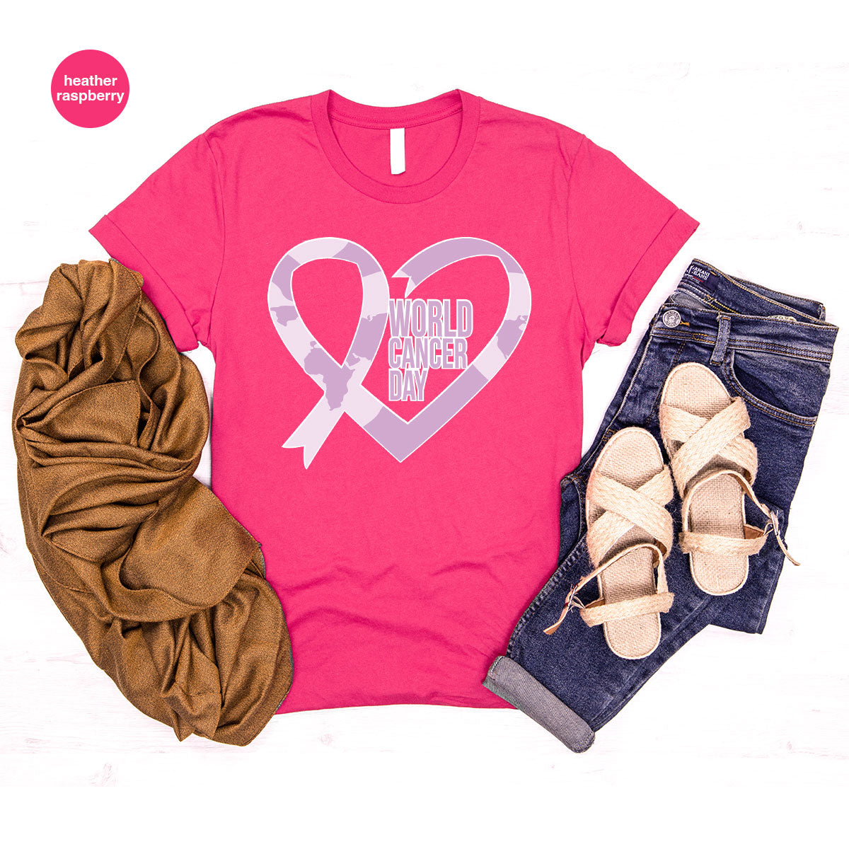 World Cancer Day Gift, Cancer Day T-Shirt, Cancer Day Support Shirt