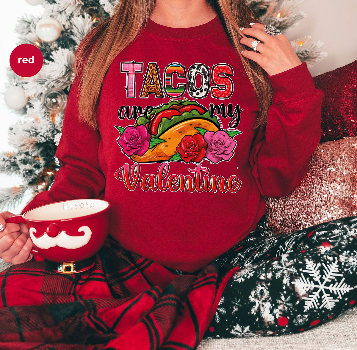Tacos Are My Valentine Shirt, Gift To My Taco Lover, Taco Shirt