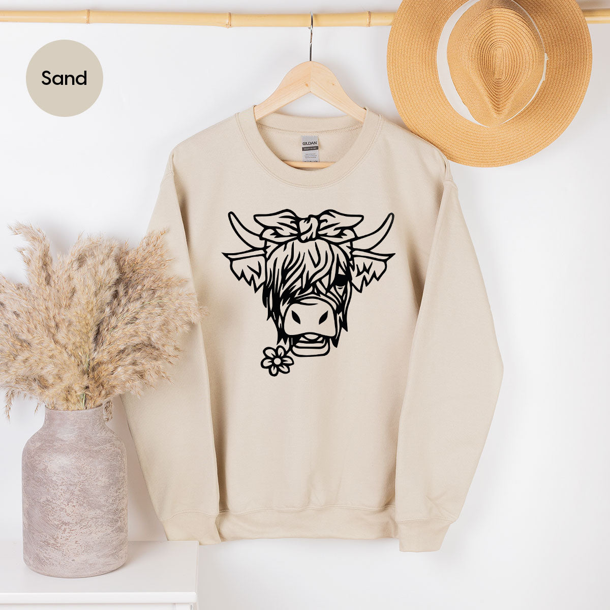 Cool Bull Shirt, Bull With Flower T-Shirt, Funny Bull T-Shirt