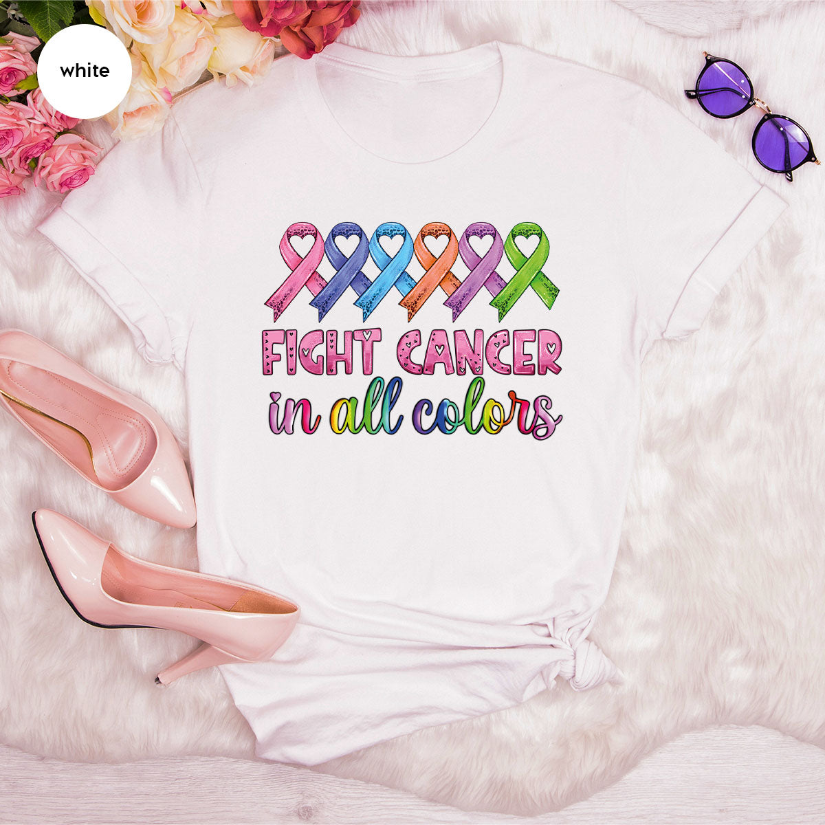 Lung Cancer Shirt, Cancer Family Shirt, Cancer Support T-Shirt