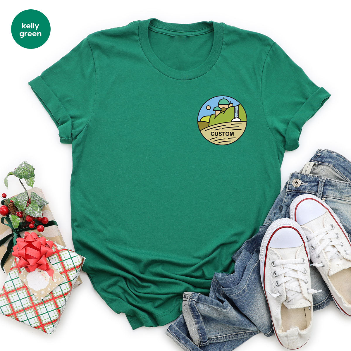 Customizable Planet Shirts, Custom Pocket Galaxy Tees, Personalized Gifts for Boyfriend, Planets Graphic Sweatshirt, Pocket Design TShirts