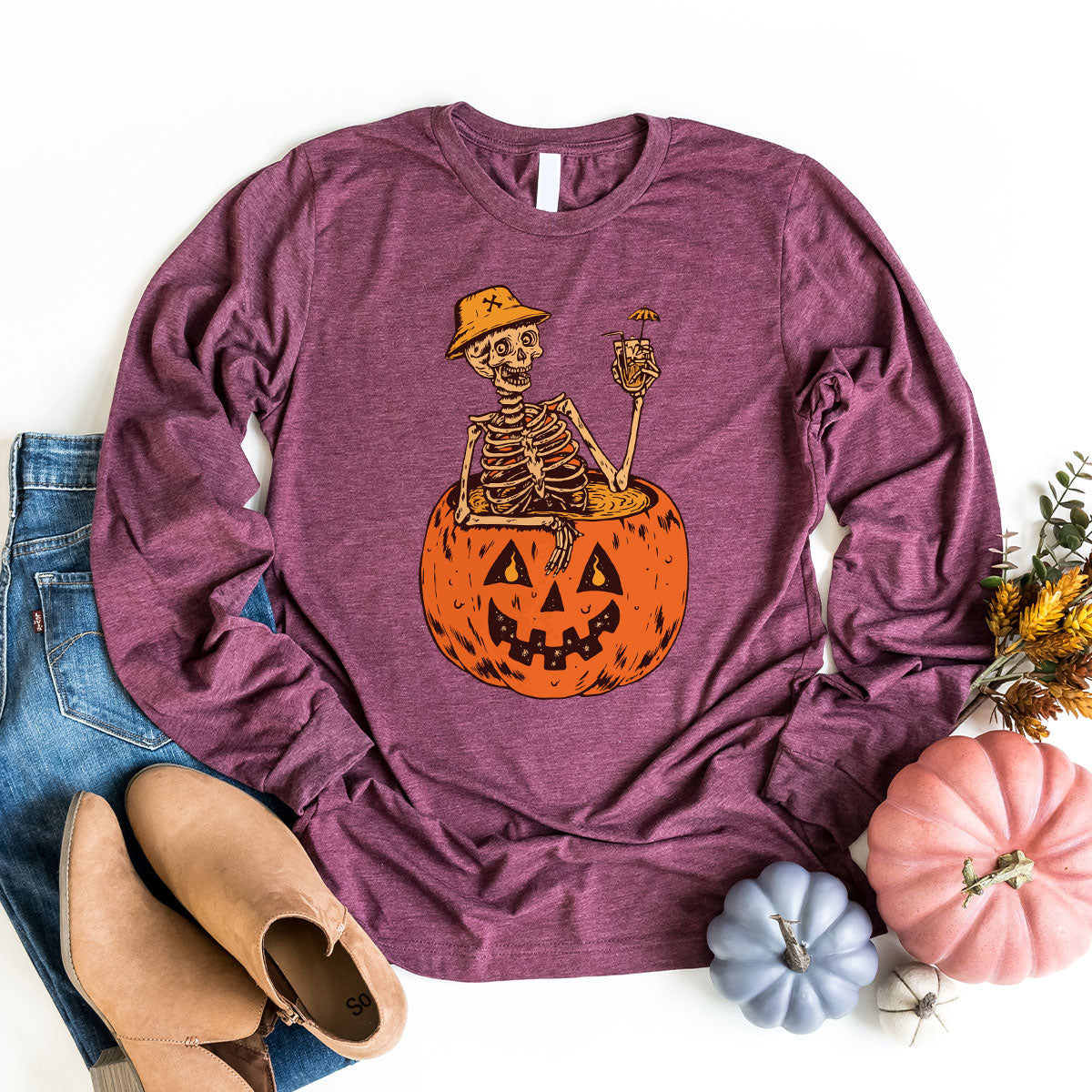 Halloween Funny Pumpkin Hoodie, Funny Halloween Sweatshirt, Horror Halloween Design