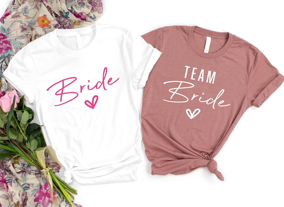 Team Bride T-Shirt, Princess Bride Shirt, Team Bride Shirt Idea