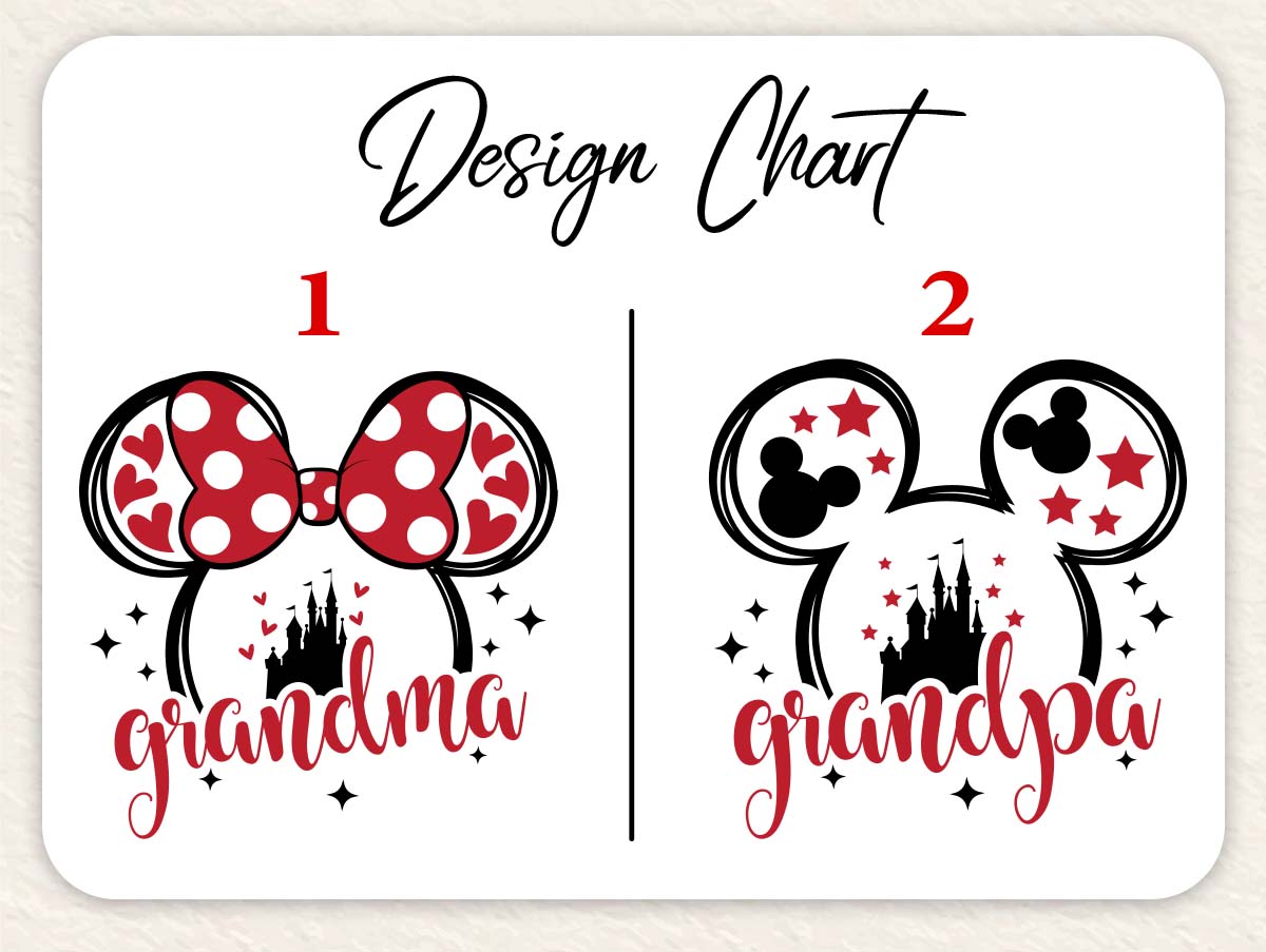 Custom Disney Family Shirts, Matching Disney Trip Shirts, Grandma Gift, Disney Vacation Tees, Disney Mickey Ears Shirt, Grandpa Gifts