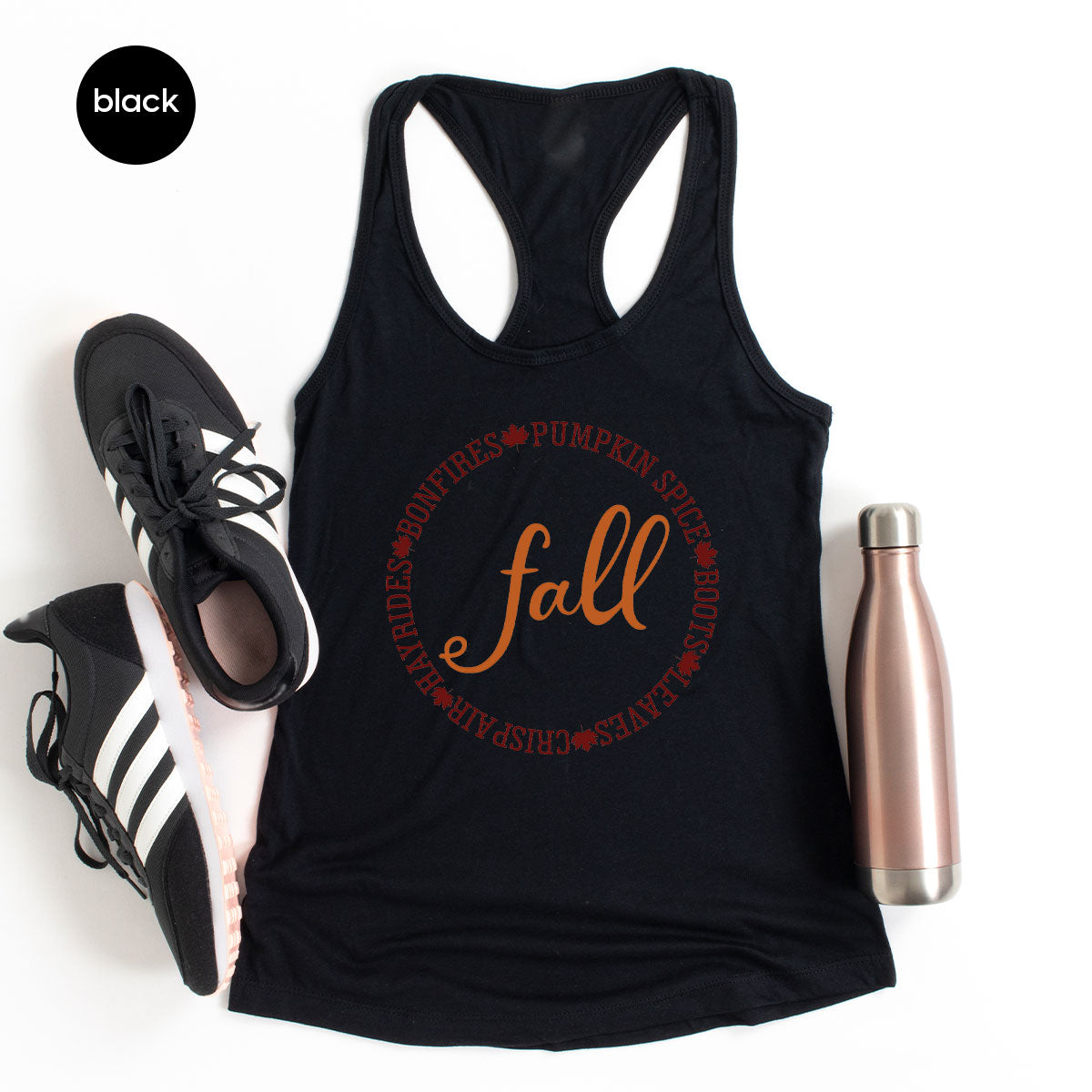 Circle Fall Shirt, Halloween Fall T-Shirt, Fall Tee