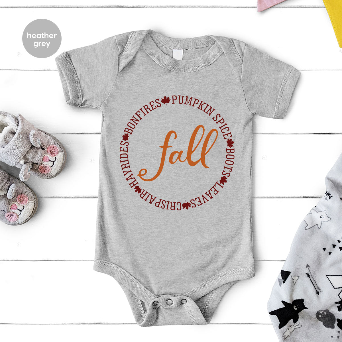 Circle Fall Shirt, Halloween Fall T-Shirt, Fall Tee