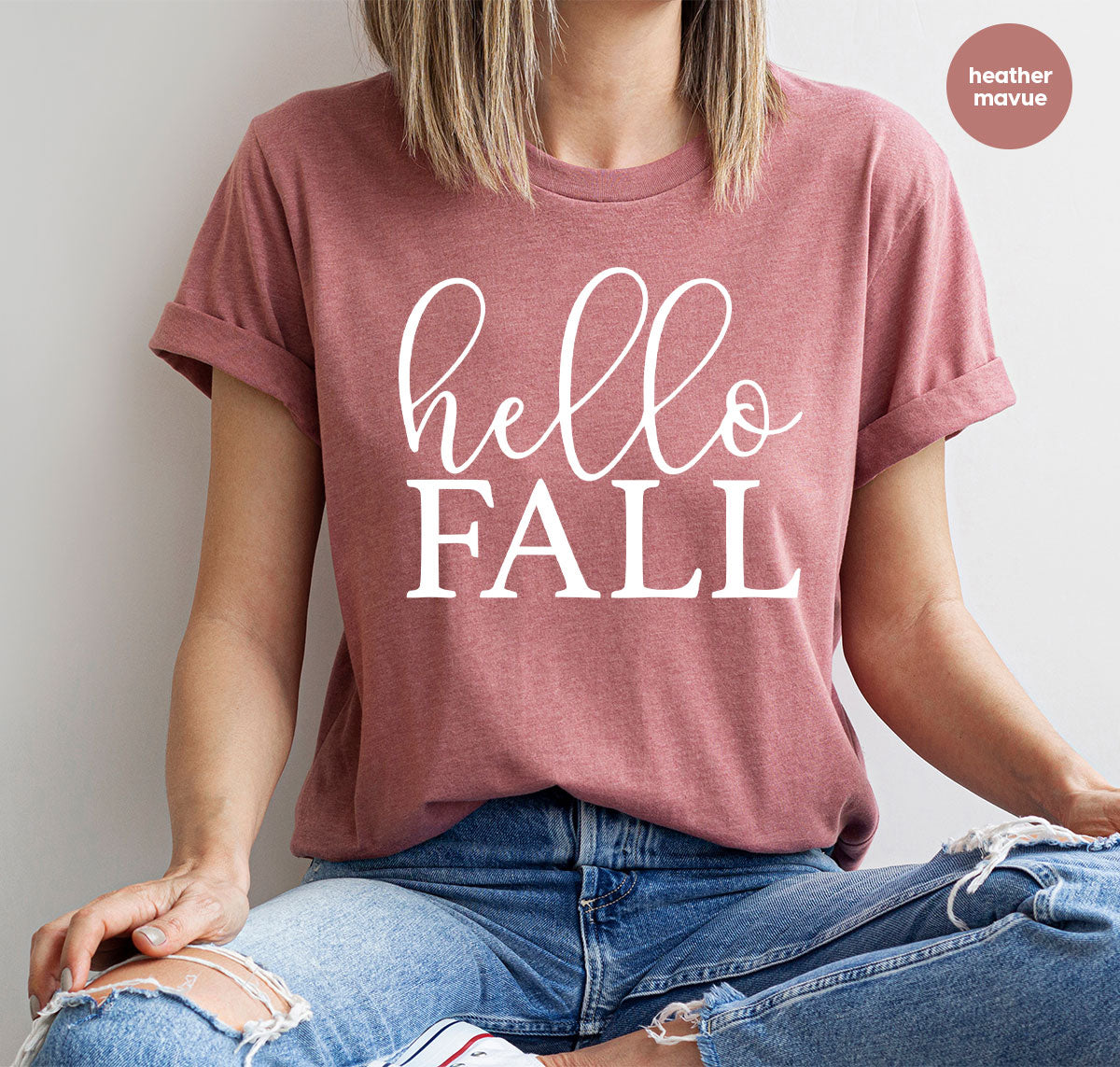 Hello Fall Shirt, Fall 2022 T-Shirt, Fall Tee, Men's Fall Shirt, Women's Fall Shirt