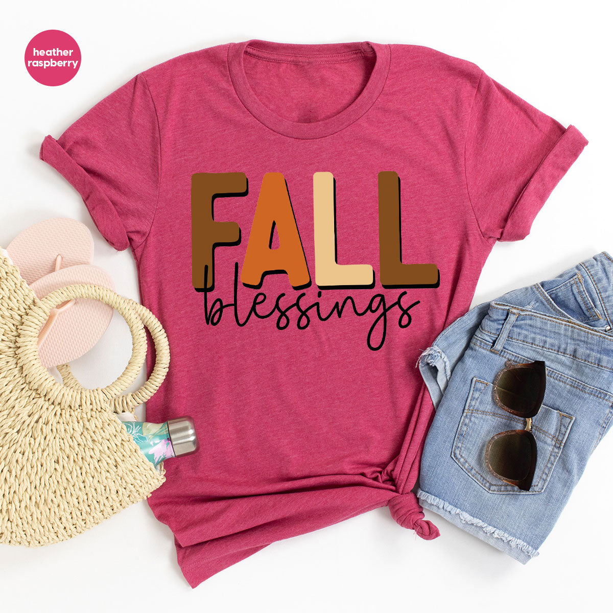 Fall Blessings Shirt, 2022 Fall Season Shirt, Autumn 2022 Fall Graphic Tee