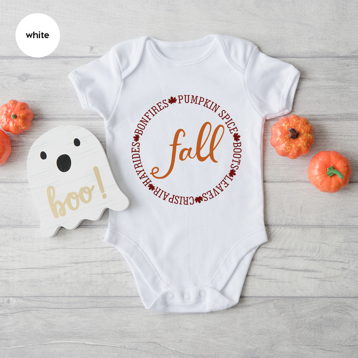 Circle Fall Shirt, Halloween Fall T-Shirt, Fall Tee
