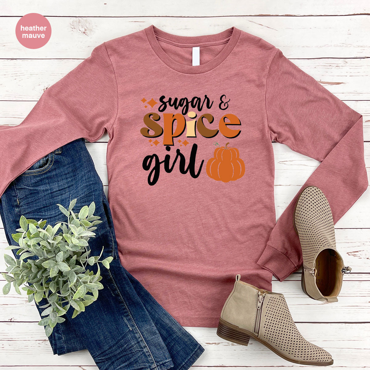 Spice Girl Shirt, 2022 Fall Shirt, Fall T-Shirt 2022, Fall Vibes Tee, Long-Short Sleeve Fall Shirt