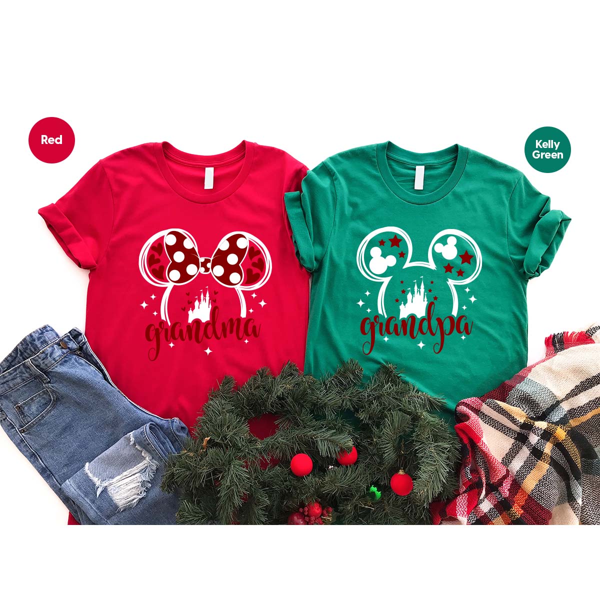 Disney grandma and grandpa deals shirts