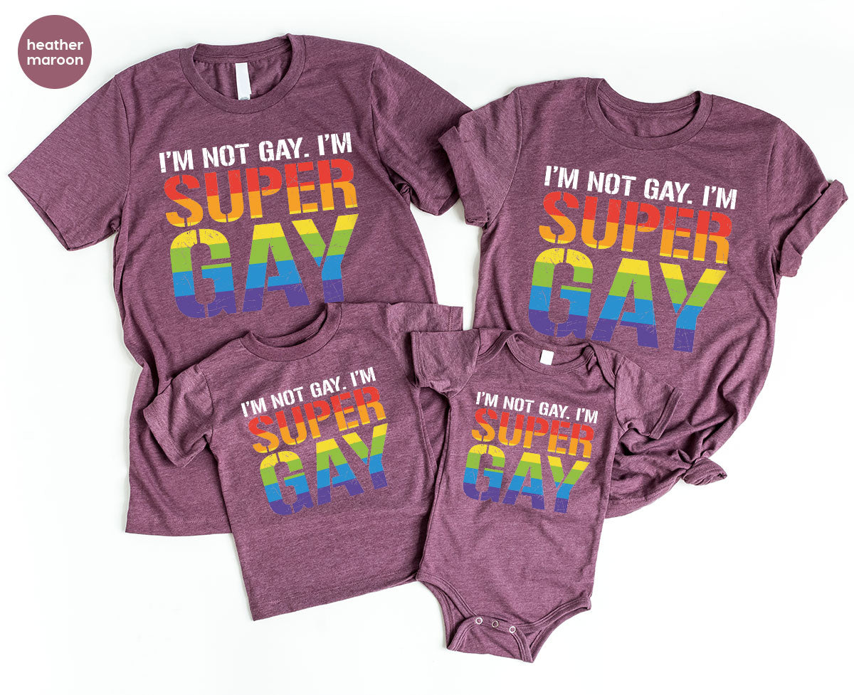 Super Gay Shirt, LGBT Power T-Shirt, Super Gay LGBT Tee