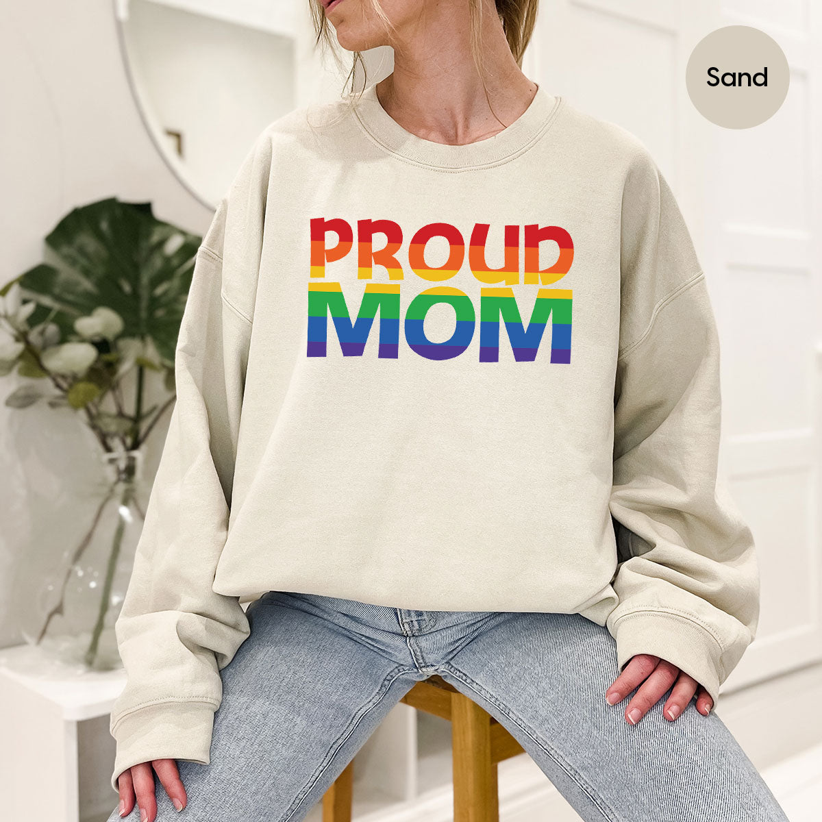 Proud Mom Shirt, LGBT Mom T-Shirt, LGBT Proud Tee